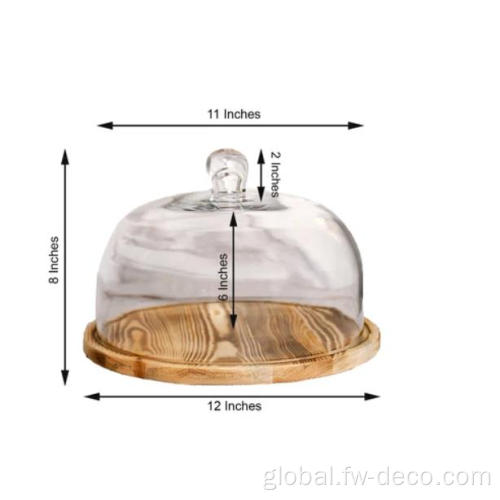 Glass Dome Lid Glass Cloche Bell Jar Display Dome cover Factory
